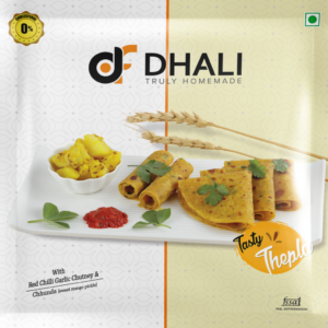Dhali Foods Garlic Thepla